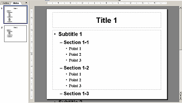 example of an outline for a powerpoint presentation presentation outline sample