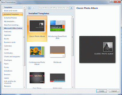 theme for powerpoint 2007